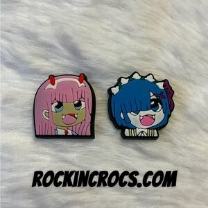 Darling in the Franxx Croc Charms